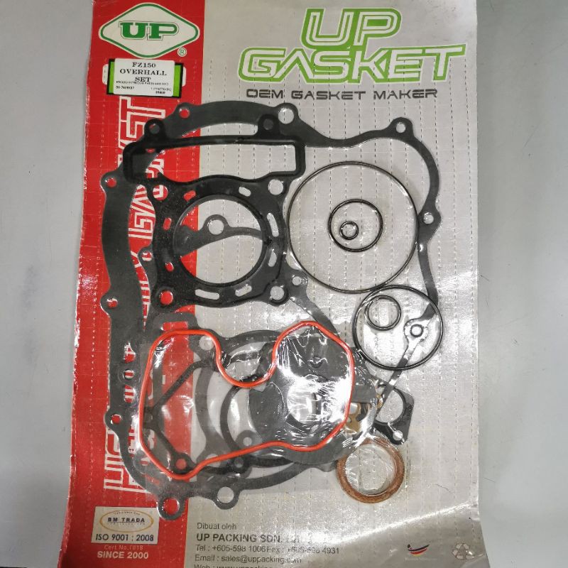 FZ150 (STD SIZE) OVERHALL GASKET (UP) /COMPLETE SET GASKET FZ FZ150 150 FZ150I
