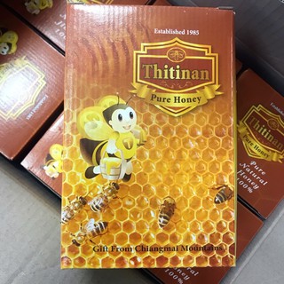 🔥🔥👍น้ำผึ้งแท้ 100% Thitinan pure honry น้ำหนัก 600g /1,000gT33]