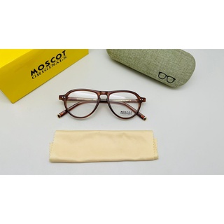 ใหม่ แว่นตากันแดด MOSCOT JASPER TR100% สีน้ําตาล สําหรับผู้หญิง