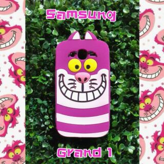 พร้อมส่งเคสซิลิโคนแมวCheshire catสำหรับซัมซุงแกรน1 ราคา 140 บาท ส่งฟรี