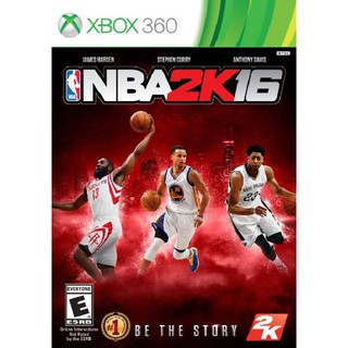 แผ่น XBOX 360 NBA 2K16 ใช้กับเครื่องที่แปลงระบบ JTAG/RGH