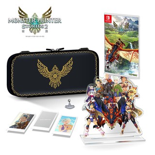 Nintendo: แผ่นเกม Monster Hunter Stories 2 Wings of Ruin (US Z1 แท้) Limited Edition E-Capcom