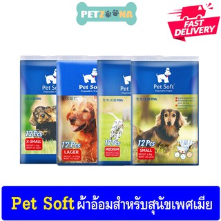 Pet Soft Disposable Diaper ผ้าอ้อมสำหรับสุนัขเพศเมีย