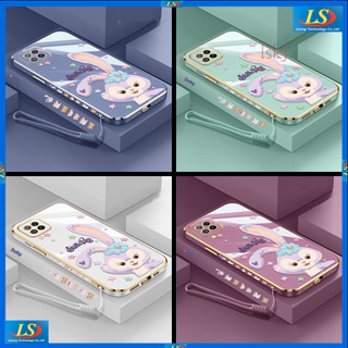 เคส Samsung A12 เคส Samsung A22 4G เคส Samsung M22 เคส Samsung F22 A22 5G A03S A02S A21S A20S A50 A50S A30S A7 2018 เคสโทรศัพท์มือถือ ลายการ์ตูนกระต่าย StellaLou TZ