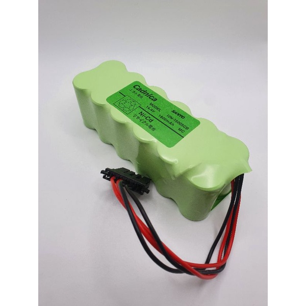 แบตเตอร์รี่Ni-cd  cadnica 12n-1600scb 14.4v 1600mah ของใหม่