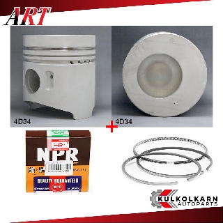 ART ลูกสูบ/แหวน NPR สำหรับ MITSUBISHI FE449 CANTER รุ่นเครื่อง 4D34