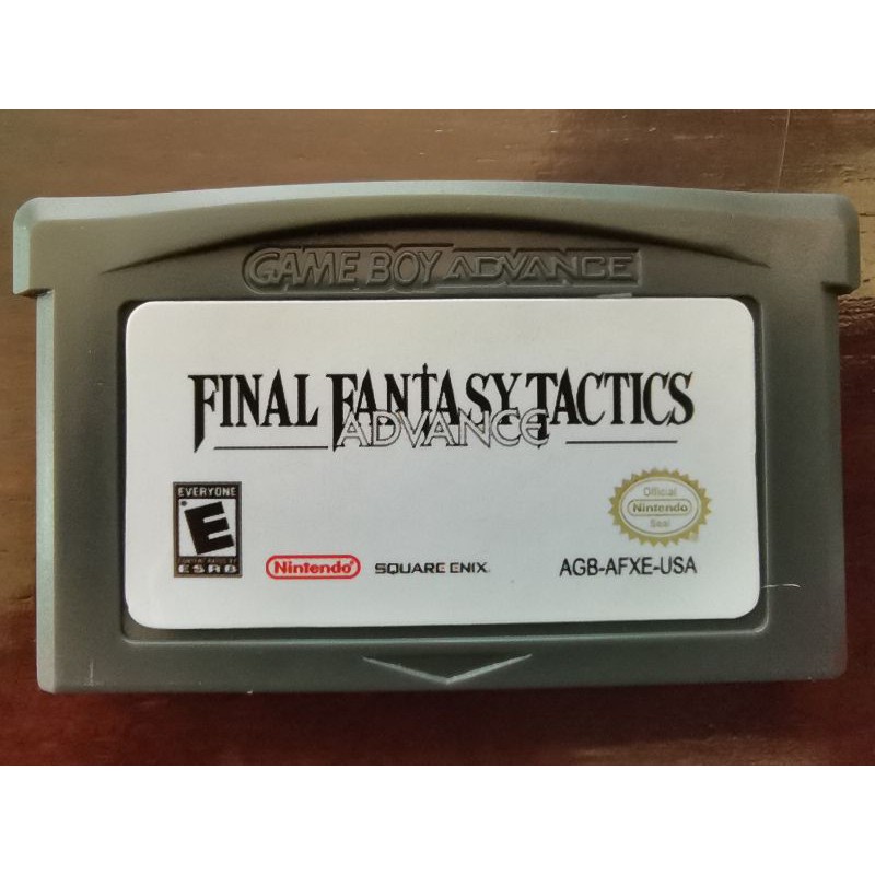 ตล บ Gba Final Fantasy Tactics Advance สำหร บเกมส บอยแอดวานซ Shopee Thailand