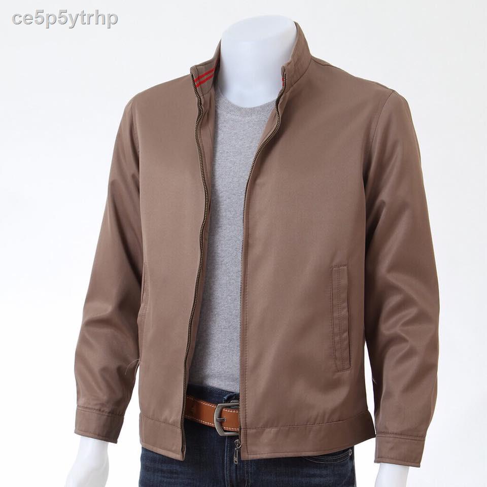 ❉℗☏pol.polo  แจ็คเก็ตตำรวจ คอจีน สีน้ำตาล