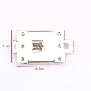 คลิปยึดโซลิดสเตทรีเลย์ DIN Rail SSR Clamp 35mm แคลมป์ติดตั้ง Single Phase SSR