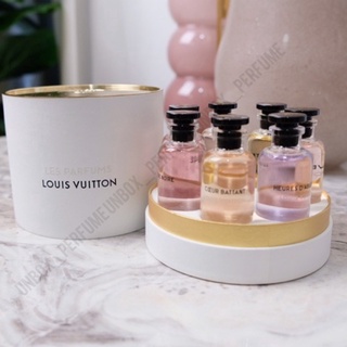 LV LOUIS VUITTON เซ็ตน้ำหอมขวดเล็ก แบ่งขายน้ำหอมแบรนด์แท้ 100% สินค้าเคาน์เตอร์ไทย 10 ml