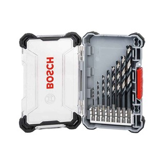 Bosch รุ่น 2608577146 ชุดดอกเจาะโลหะ HSS-G จำนวน 8 ชิ้น ก้านหกเหลี่ยม ขนาด 2 - 10 มม.