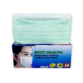 ส่งทุกวัน พร้อมส่ง✅ หน้ากากอนามัย 50 ชิ้น 3 ชั้น KleanMask TLM NEXT HEALTH หน้ากากอนามัยทางการแพทย์ 50 ชิ้น