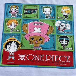 One piece ผ้าเช็ดหน้า วันพีช