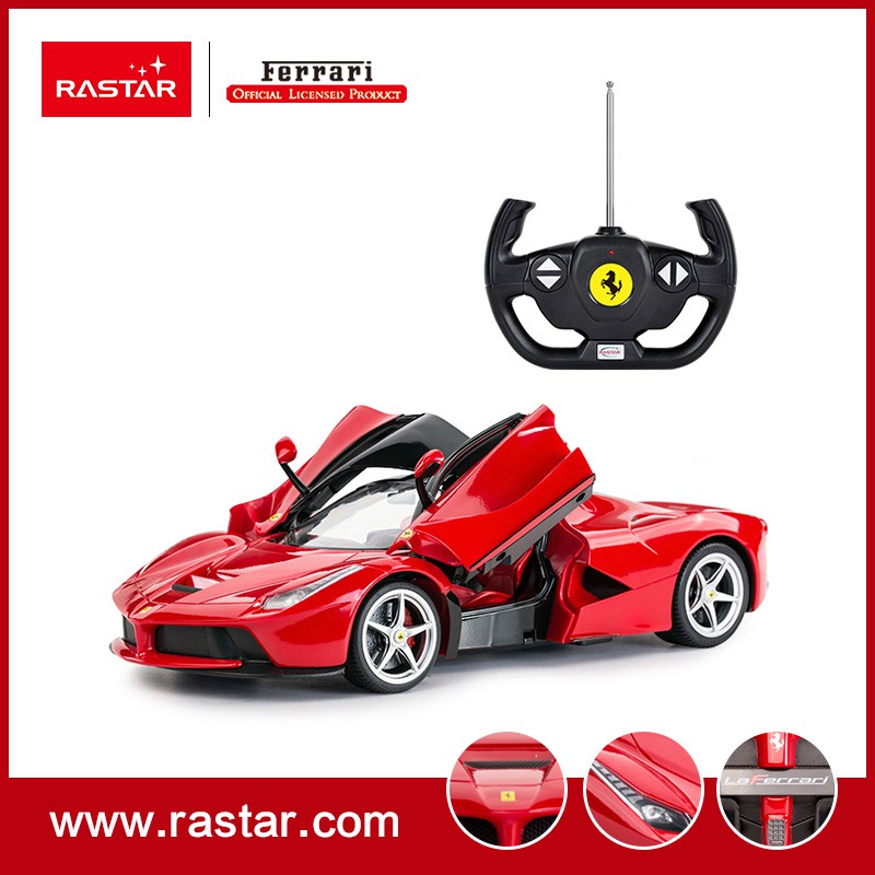 รถบังคับ ของเล่น FERRARI อัตราส่วน 1/14   – RASTAR 50100 – สีแดง