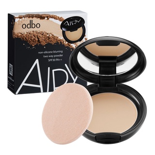 OD642 Odbo แป้งทูเวย์เค้ก แอร์รี่ นอน ซิลิโคน เบลอร์ริ่ง AIRY TWO WAY CAKE POWDER