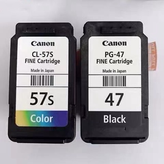 ตลับหมึก สีดํา PG-47 CL-57 CL-57S E400 E460 E480 E410 E470 E3170