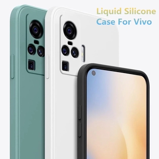 เคสโทรศัพท์ซิลิโคนทรงสี่เหลี่ยมสําหรับ Vivo Y66 Y67 V5 Lite V5 Plus V5S X20X9 X9S Plus