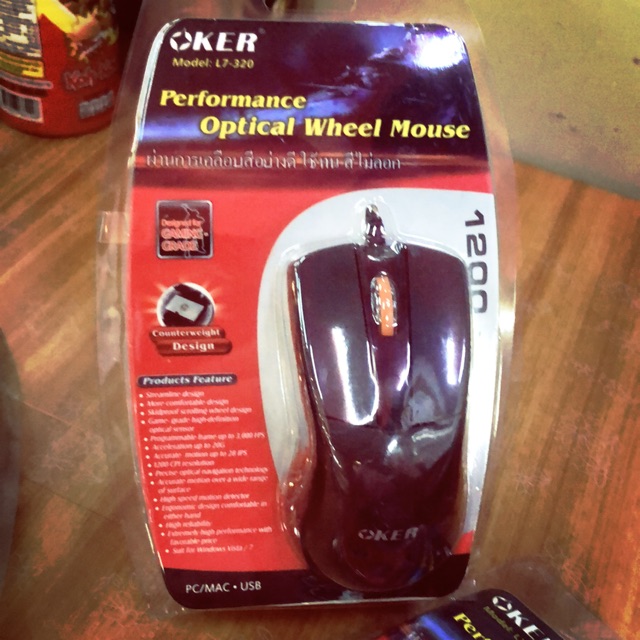 Mouse L7-320 USB 1200dpi