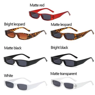 Maxg Retro Sun Glasses Trending Square Glasses กรอบเล็ก
