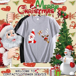 เสื้อผ้าคริสต์มาส เสื้อยืด เสื้อยืดผู้หญิง เสื้อ Christmas เสื้อวันคริสต์มาส เสื้อไหมพรมคริสต์มาส oversize 471