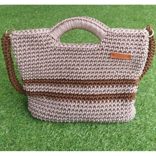 Bag handmade crochet casual