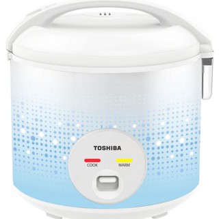 TOSHIBA หม้อหุงข้าว (500 วัตต์, 1 ลิตร, สีฟ้า) รุ่น RC-T10JA