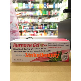 Burnova Gel Plus Snow Algae 25 g สูตรลดริ้วรอย แผลหลุุมจากสิว