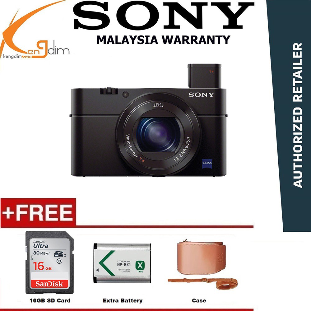 กล้องดิจิตอล Sony Cyber-shot DSC-RX100 III / RX100M3 / RX100 Mark III / RX100 Mark 3
