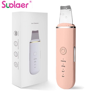 Suolaer เครื่องขัดผิวหน้า อัลตราโซนิก กําจัดสิวเสี้ยน ทําความสะอาดผิวหน้า