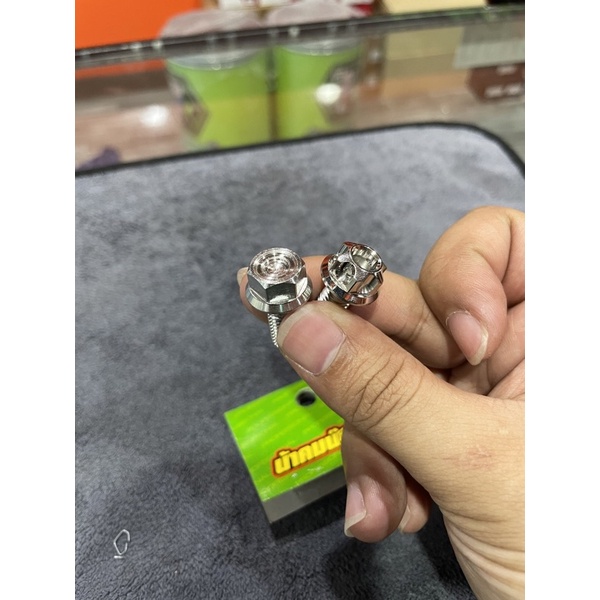 น็อตเลส M8 หัวเฟือง / งานมือ น้าคมน็อตซิ่ง