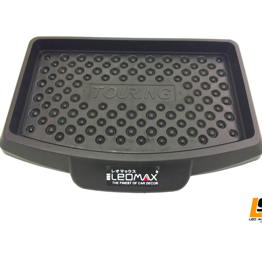 LEOMAX ถาดยาง PVC อเนกประสงค์ สำหรับวางสิ่งของ รุ่น SH-514 พร้อมกาวอย่างดี (สีดำ) – โปรปัง