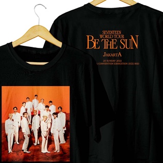 เสื้อยืดครอปเสื้อยืด พิมพ์ลาย Seventeen WORLD TOUR BE THE SUN INS-5XL