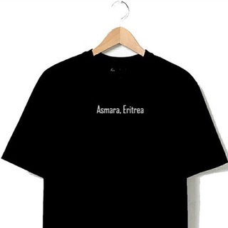 ASMARA ERITREA Printed t shirt unisex 100% cotton