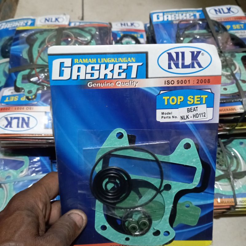 Paking TOP SET GASKET BEAT-110 OLD (NLK) อะไหล่แท้