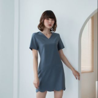 Shes.Official - Blossom Dress - Dark Grey