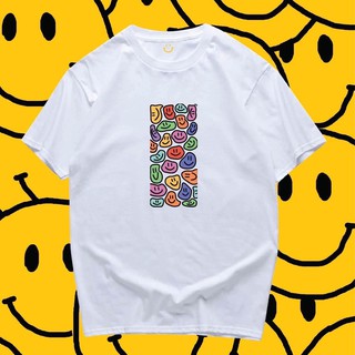 เสื้อยืดลายยิ้ม Smile เลือกสี เลือก size ทักแชทได้ค่ะ