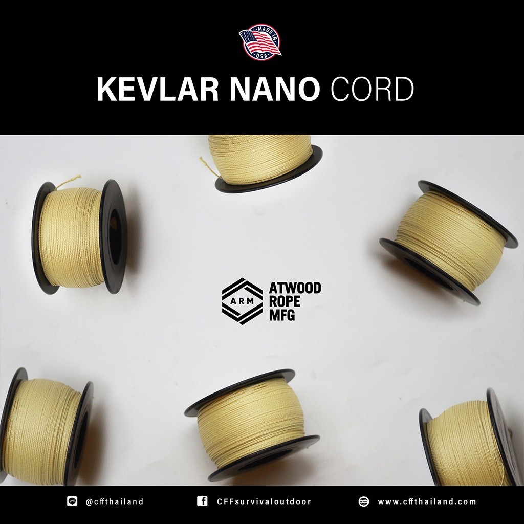 เชือก Kevlar Nano Cord Made in USA. (NKS)
