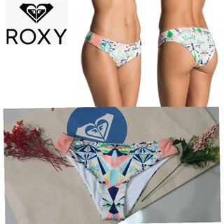 ของแท้..Bikini pant Roxy ผ้าโพลีเอสเตอร์นุ่ม สีสวย น่ารัก ใส่คู่กับเสื้อแขนยาวคือเริ่ด เอาไว้ใส่ดำน้ำเล่นเซิร์ฟ