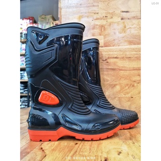 ¤▫∋Boot Pvc Racing รองเท้าบู๊ตรถเเข่ง