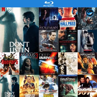 Bluray แผ่นบลูเรย์ Don t Listen (2020) เสียงสั่งหลอน หนังบลูเรย์ ใช้กับ เครื่องเล่นบลูเรย์ blu ray player บูเร blu-ray