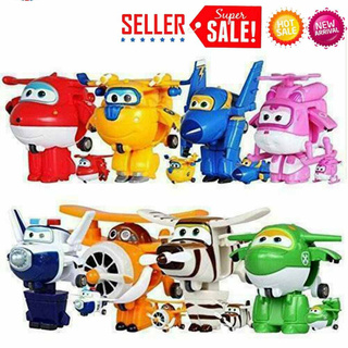  8-piece set of Super Wings Generation 1 childrens toys airplane cake decorations childrens educational fun toys ideal gift for children