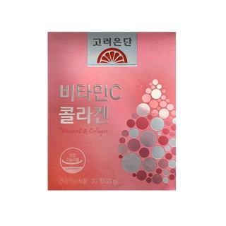 Korea Eundan Vitamin C Collagen บรรจุ 30 เม็ด อึนดัน คอลลาเจน วิตามินซี 1กล่อง / 30 เม็ด