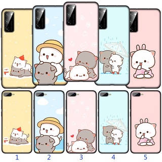 เคสโทรศัพท์ชนิดซิลิโคน TPU แบบนิ่ม ลายแมว Chibi สําหรับ OPPO A15 A15S A54 A94 A95 4G 5G F19 Pro Plus Reno 5Lite 5F Find X3 X3Pro BHZ35