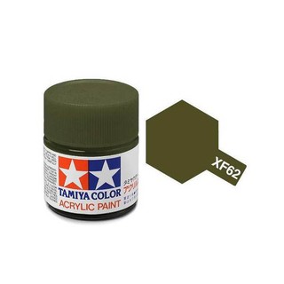 สีสูตรน้ำ TAMIYA XF-62 Olive Drab (10 ml)