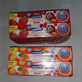 ยาสีฟันเด็ก​ โคโดโม​40กรัม​ ​แพค​6หลอด