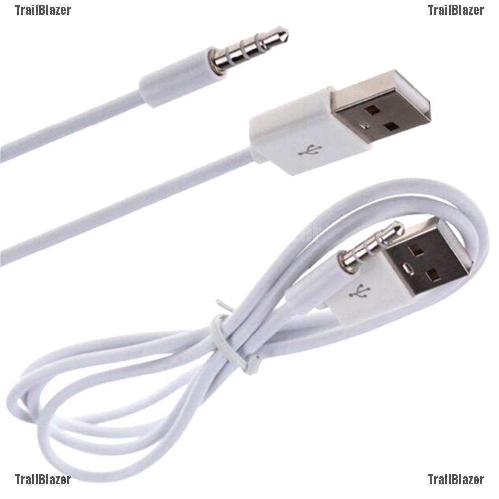 Tb 3.3FT 3.5 มม. AUX ปลั๊กแจ็คเสียง เป็น USB 2.0 ตัวผู้ สายชาร์จ สําหรับ