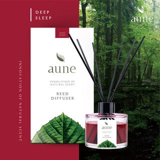 ก้านไม้หอมปรับอากาศในห้องนอน Aune : Reed Aroma Diffuser อโรม่ากลิ่น Deep Sleep ช่วยนอนหลับ คลายเครียด เพื่อสุขภาพ