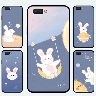 Case OPPO F3 plus F3 F1 F1plus F1S A83 A57 A37 A33 A71 A3 A1 Cute starry rabbit  Casing Soft Case