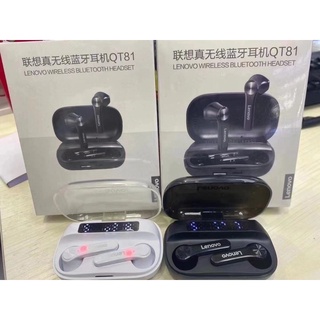 Lenovo QT81 รุ่นใหม่ หูฟังไร้สาย Wireless bluetooth headphone หูฟังบลูทูธ หูฟังสเตอริโอน้ำหนักเบา หูฟังบลูทูธไร้สาย