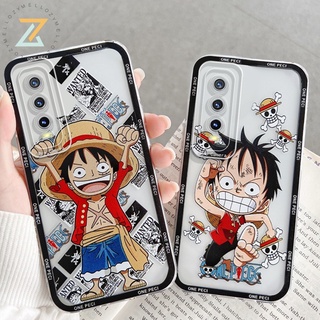 Zymllo เคส Vivo Y22 Y22S Y35 Y02S V25E Y16 4G V25 5G V23 V23E V15 V17 V19 V20 V20 Pro V20SE V21 V11i เคสโทรศัพท์ซิลิโคนใสเด็กชายน่ารัก